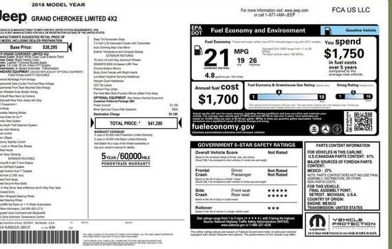 JEEP GRAND CHEROKEE 2018 1C4RJEBG2JC269127 image JEEP GRAND CHEROKEE 2018 1C4RJEBG2JC269127 image